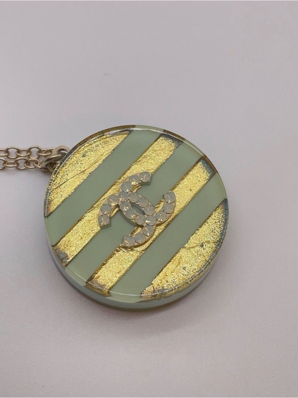Authentic CHANEL Border Coco Necklace 13C 🌟 - Picture 7 of 15